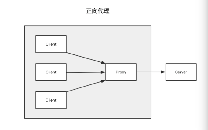 正向代理示意图